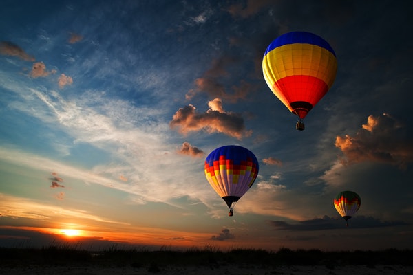 Hot air balloon ride in Pamukkale or Cappadocia