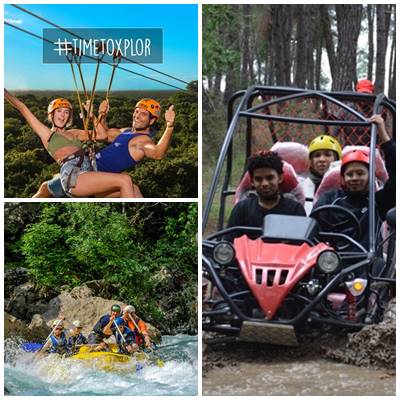 Rafting, Buggy i Zipline Tour z Kemer