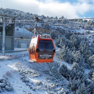 Denizli i wycieczka kolejką linową z Pamukkale